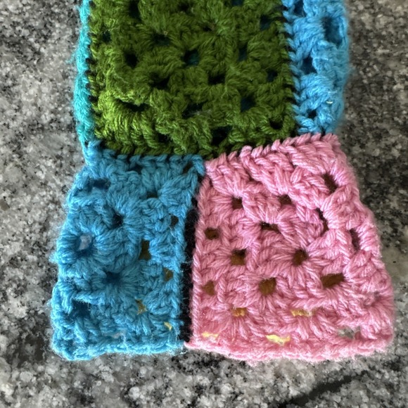 Women Handmade Retro Open Cardigan Crochet Square Knitted Sweaters‎ #990 - Picture 2 of 14